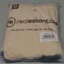 Real Essentials 2 Pack: Women's Soft Long Sleeve Sleep Set - Comfortable Lounge Pull Over Hoodie and Henley Jogger (Medium)