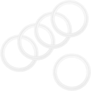 M METERXITY 5-Pack 106mm OD Silicone O-Rings Gasket, O-Rings Seal Gasket for 3.5" Clamp/Compressor Valves Pipe Repair/Sink Plug/Bathtub Plug/Sealing Faucets, Washer Clamp