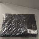 Aleumdr Women's 2 Piece Outfits Oversized Fleece Sweatsuit Zip Up Long Sleeve Sweatshirt with Wide Leg Sweatpants (Large, Black)