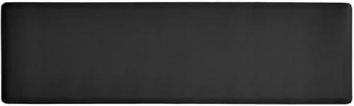OnesCosy Anti Fatigue Kitchen Rugs Kitchen Mats for Floor,Cushioned Non-Slip Waterproof Ergonomic Comfort Runner Rug Standing Mat for Kitchen,Doing Dishes,Floor,Home,Office,Laundry,Black,17.3"x60"