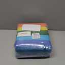 Bath Rugs for Bathroom Rainbow Bathroom Rugs Colorful Microfiber Plush Bath Mat Soft and Absorbent Bath Carpet Non-Slip Backing 20"x32" (1'8" x 2'8" (Rectangular))