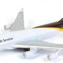 Daron Toy Airplane  UPS  Die-Cast Metal Model Airplane Toy with Plastic Parts for Kids Ages 3+