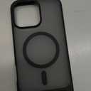 TORRAS for iPhone 16 Pro Max Case Translucent Black | Strong Magnetic & Seamless Stand, Fit for MagSafe, Military-Grade Drop Protection, Sturdy Adjustable Built-in Kickstand, Slim Matte Finish