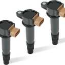 3Pcs 420666140 Ignition Coils Fit for Sea-Doo 90 130 155 230 300 GTI GTS GTX GTR RXT RXP X WAKE Spark 900 Trixx, 2014-2019 Replaces # 420666141 420666142 Stick Coil Packs