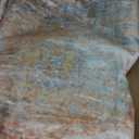 GENIMO Washable Area Rugs for Living Room, 8x10 Modern Non Slip Rugs, Low Pile Lightweight Soft Print Rug for Bedroom, Dining Room, Home Office, Multi