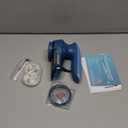 BEAUTURAL Fabric Shaver and Lint Remover, Sweater Defuzzer with 2-Speeds, 2 Replaceable Stainless Steel Blades, Battery Operated, Remove Clothes Fuzz, Lint Balls, Pills, Bobbles (Tufts Blue)