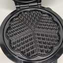 Mueller Heart 5 Waffle Maker, Waffle Iron, Adjustable Browning Control & Nonstick, Cool Touch Handle, Easy to Clean, Small Kitchen Appliances