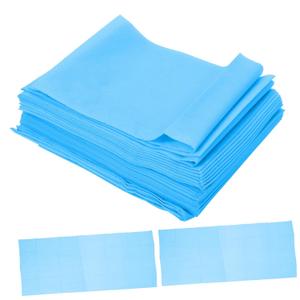 10sheets Disposable Tattooing Table Covers Breathable Non-woven Material for Nail Art and Massage Use (Blue)