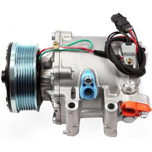 CO 4918AC AC Compressor for Honda Civic 1.8L 2006-2011 2010 2009 2008 2007, with Clutch Aluminum AC Compressor Low Fuel Consumption Replacement 38810RNAA02 38810RRBA01 1102577