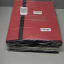 Christmas Ornament Storage Box, Stores 96-4" Large Ornaments with Individual Trays, Ornament Organizer Storage Box, Durable 600D Oxford Material, Extra Pockets, Dual Zipper - Red