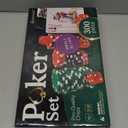 Queensell Poker Set with 300 Poker Chips 11.5 Gram for Texas Holdem  Professional Weight Poker Chips Set with 2 Decks Cards, Big Small Dealer Buttons, and Dices  Premium Poker in Aluminum Case
