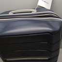 Samsonite Freeform 24-Inch Medium Luggage with Dual 360 Spinner Wheels - Checked Suitcase - TSA Lock, Airline-Approved - Lightweight Durable Polypropylene Expandable Hardshell - Navy