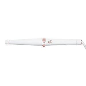 T3 SinglePass Wave Professional Curling Wand Custom Blend Ceramic Long Barrel Curling and Wave Iron with Adjustable Heat Settings for Shiny Smooth Curls and Waves