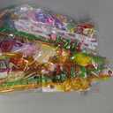194PCS Candy House Favors- Candy Bag, Dessert Bubble Stick, Donut Keychain, Cake Mini Car,Temporary Tattoo Stickers, Cake Resin Decoration, Bracelet, Ice Cream Straw, Birthday, Festival Celebrations