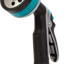 Gilmour Heavy Duty Rear Control Garden Hose Nozzle with 8 Pre-set Spray Patterns, Water Hose Nozzle for Watering Garden or Lawn