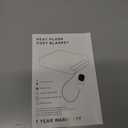 Cozorbt Heat Blanket 50x60 Throw,Soft Flannel & Sherpa Reversible Electric Blanket with 10 Heat Settings,12 Timer Setting and 3 Hours Auto-Shut Off,ETL Certified Machine Washable,Light Brown