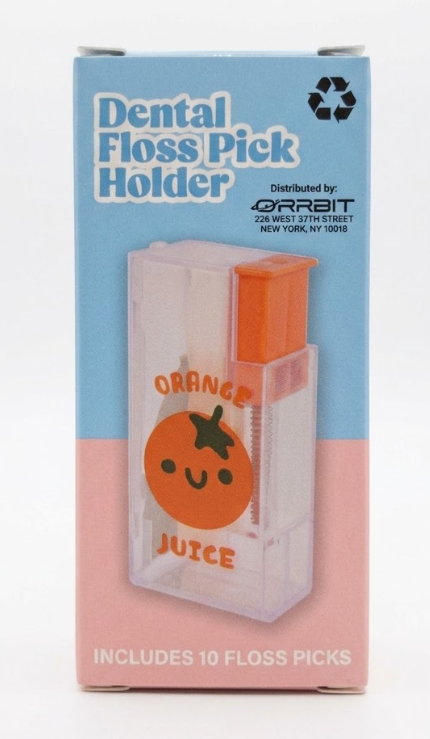 Dental floss pick holder - Pack of 8