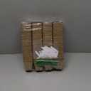 Square Peat Nursery Pots 12 Pcs 3in Biodegradable, with Humidity Dome and Label, Used for Outdoor Gardens in Plant Nurseries