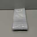 FireKylin 100 Pack Smell Proof Bags 4.7" x 7.9", Resealable Bags with Matte Window, Foil Pouch Stand Up Sealable Bags for PackagingWhite