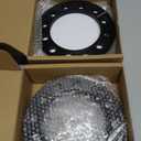 GAsupply 12mm 6x5.5 6x135 6x139.7 Universal Wheel Spacers, Fit for Silverado/Suburban/Sierra/Yukon 1500 Tacoma (Only 6 Lug) 4-Runner, 110mm Hub Bore, 1/2" Forged Black Universal Spacer Adapters, 4PCS