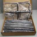 2 Pack 10FT Lighting Hanging Pole for Outside, Waterproof Hardened Metal Outdoor String Light Poles for Patio, Garden, Bistro, Wedding, Parties