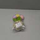 Tiny Detalles Mini Crochet Tulip Flower, Birthday Gifts for Mom from Daughter Son, Valentine Mothers Day for Bonus Mom Step Mama, Cute Flower Crochet for Desk Decor