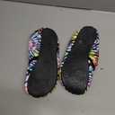 L-RUN Multi-Style Home Slippers, Comfy Fabric, Non-Skid, Ideal for Relaxing at Home Tie Dye Women:7-7.5, Men:5.5-6 M US