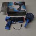 Funwee Electric Water Gun for Adult & Kid, Most Strongest Water Pistol Long Range 28-32 FT, Powerful High Powered Automatic Classic Squirt Gun Fully Auto Water Blaster, Swimming Pool Outdoor Toy Game (Blue)