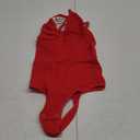 FeelinGirl Shapewear Bodysuit for Women Tummy Control Waist Bodysuit Thong Shapewear Body Shaper Going Out (X-Small-Small, Red)