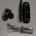 Aquasonic Black Series Ultra Whitening Toothbrush  ADA Accepted Electric Toothbrush- 8 Brush Heads & Travel Case  40,000 VPM Electric Motor & Wireless Charging - 4 Modes w Smart Timer (1 Count (Pack of 1))