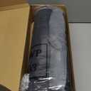 Zakkart Cat Perch for Window Sill with Bolster - Orthopedic Hammock Design with Premium Hardwood & Robust Metal Frame - Cat Window Seat for Large Cats and Kittens - Natural Color Wood Gray Bed, 24''W