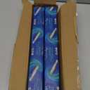 14 inch Drawer Slides 4 Pairs (8pcs) Full Extension Ball Bearing Drawer Rails Side Mount 3 fold Metal Dresser Runners for File Cabinet Trash Can Kitchen Wardrobe Glides 14" Silver 100 LB Capacity