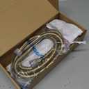 SR SUN RISE Filtered Shower Head with Handheld High Pressure 9 Spray Mode Showerhead Detachable Shower Head Water Softener Filters Beads for Hard Water Remove Chlorine 1 Filter Brushed Gold