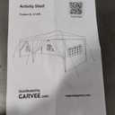 10X20FT Pop Up Wedding Party Tent with 6 Sidewalls, Heavy Duty Commercial Outdoor Canopy All Season Wind & Waterproof Canopy Gazebo with Storage Bag, Gray