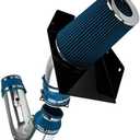 KAX Cold Air Intake Kit Compatible with F150 1997-2003, Expedition 1997-2004, Navigator 1998-1999, F150 Heritage 2004, F250 1997-1999, Blue