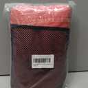 BAGAIL  Compression Packing Cubes Travel Accessories Expandable Packing Organizers (Half Mesh, 6-Coral), Variety Pack