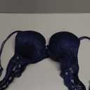 Push Up Bras for Women Add 2 Cups Sexy Lace Cleavage Extra Padded Plunge Bra Underwire 34A