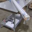 AOSKY Blackout Roller Shades Cordless Blinds for Windows, Free-Stop Shades with Valance, Thermal Insulated Fabric, UV Protection, Natural Woven Blinds for Home and Office (76" W x 72" H, White)