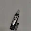 Ear and Nose Hair Trimmer Clipper - 2026 Professional Painless Eyebrow & Facial Hair Trimmer for Men Women,Battery-Operated Trimmer with IPX7 Waterproof,Dual Edge Blades for Easy Cleansing Black