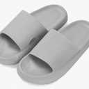 VONMAY Cloud Slides for Women Men Pillow Slippers Shower Sandals House Slides Quick Drying Non Slip Thick Foam Sole  5-6 Women/3-4 Men