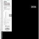 Blue Sky 2026 Weekly and Monthly Appointment Planner Calendar, January 2026 - December 2026, 8.5" x 11", With 15-Minute Blocks, Flexible Cover, Wirebound, Laminated Tabs, Storage Pocket, Enterprise
