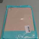 for New iPad (A16) 11th Generation Case 11 Inch 2025, iPad 10th Generation Case 2022 10.9 Inch with Pencil Holder, Trifold Stand with Soft TPU Back Cover, Support Touch ID, Auto Wake/Sleep, Pink
