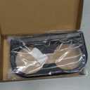 METYOUCAR ABS Plastic Front Seat Central Armrest Cup Holder Cup Trim Decor Sticker for Toyota Tundra 2014-2021 (Matte Black)