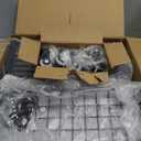 Home Gym Storage Rack Exercise Equipment Storage Organizer for Yoga Mat Dumbbells Kettlebells Foam Roller Yoga Strap & Resistance Bands, Ideal Yoga Mat Holder & Workout Equipment Organizer (Black)