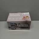 Electric Spice and Nut Grinders - 3 Stainless Steel Blades, 1 Filter, 1 Brush - 500W Grinder for Kitchen Dry Use (Black)