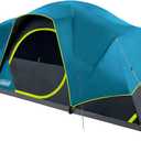 Coleman 10 Person Skydome Dark Room Tent with Rainfly, 5 Minute Setup, Blocks 90% of Sunlight, 20% More Headroom Than Traditional Tents, PFAS-Free