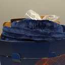 Bedsure Heated Blanket Throw Blanket - Fast Heating Electric Blanket, Soft Flannel Heated Throw with 4 Time Settings, 6 Heating Settings, Warm Gifts for Grandma Granpa (50x60 inches, Pageant Blue)