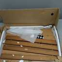 Wire Shelf Covers, Bamboo Wire Rack Covers for Pantry, Closet (4pcs, 22" W x 16" D)