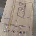 EUHOMY 100 Can Beverage Refrigerator cooler-Mini Fridge Glass Door for Beer Drinks Wines, Freestanding Beverage Fridge with Adjustable Shelves Blue LED for Home/Office/Dorm/Bar, 2.7 cu.ft