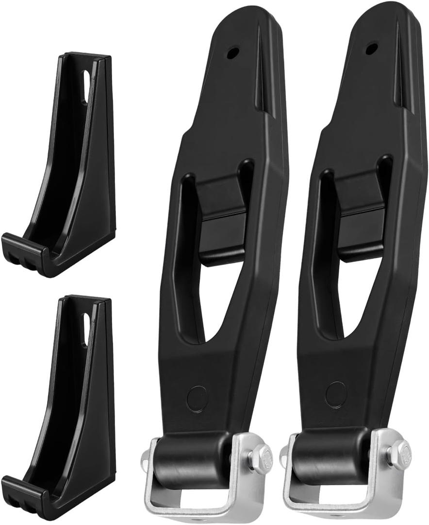 Catch Latch Kit Fit for Ex-Mark Toro, Compatible with Lazer HP Ultra Vac Bagger Lazer Z HP Ultra Vac Bagger Lazer Z Ultra Vac Bagger, Replace 1-653404 1-653403, 2 Pcs